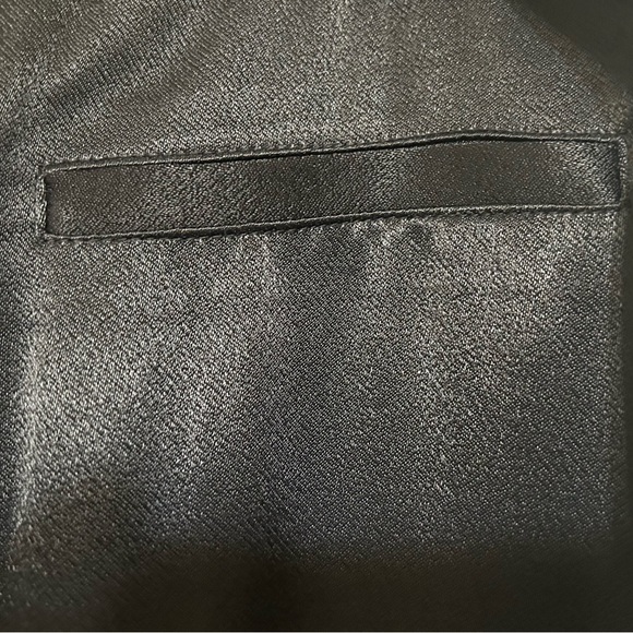 Halogen Satin Side Sequined Joggers Black Size Large NWT - Picture 5 of 5